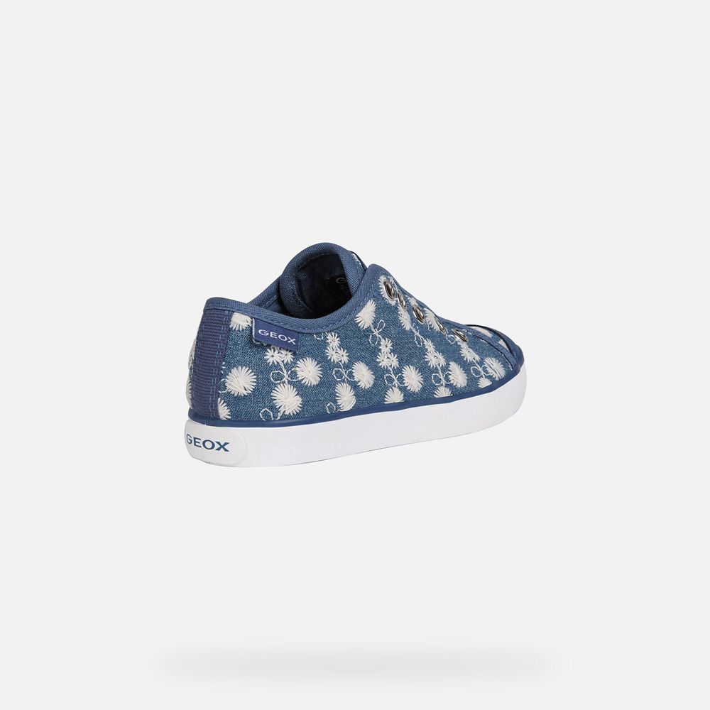 Geox Sneakers Blue Ciak - Geox Girls Shoes - EGRYOW264